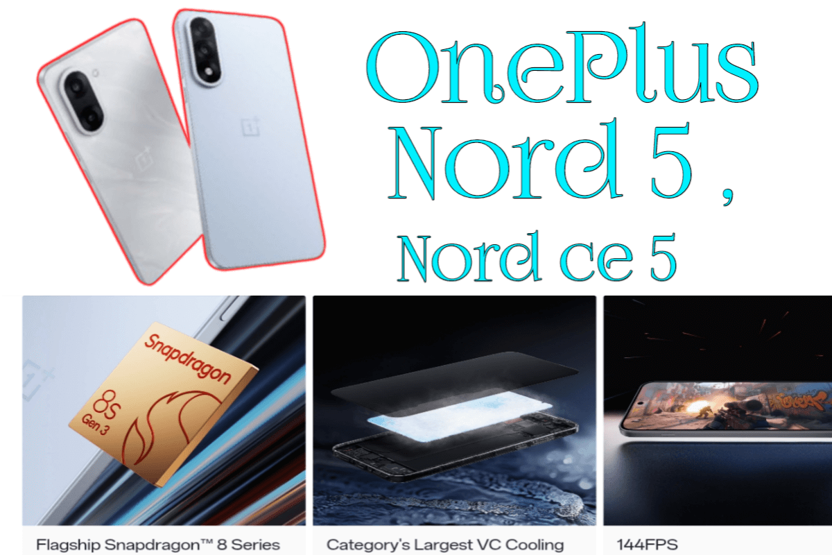 One plus Nord 5; ce5