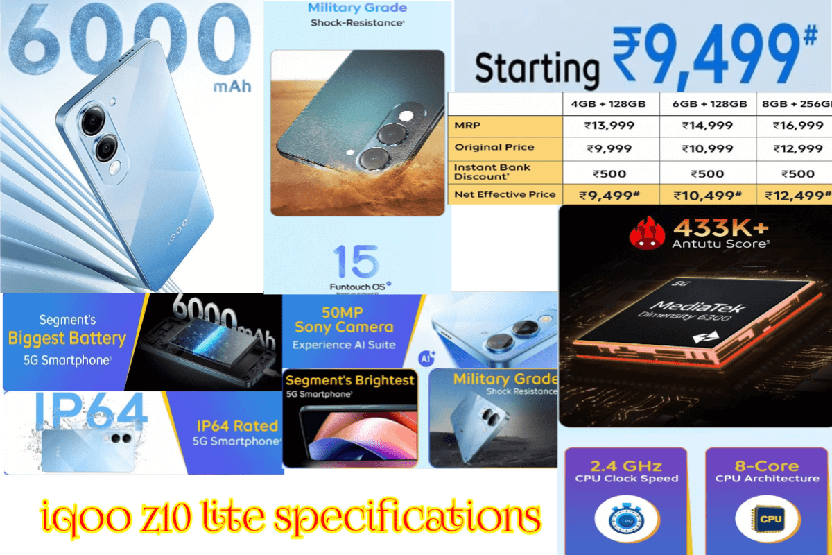 Iqoo z10 lite 5g mobile